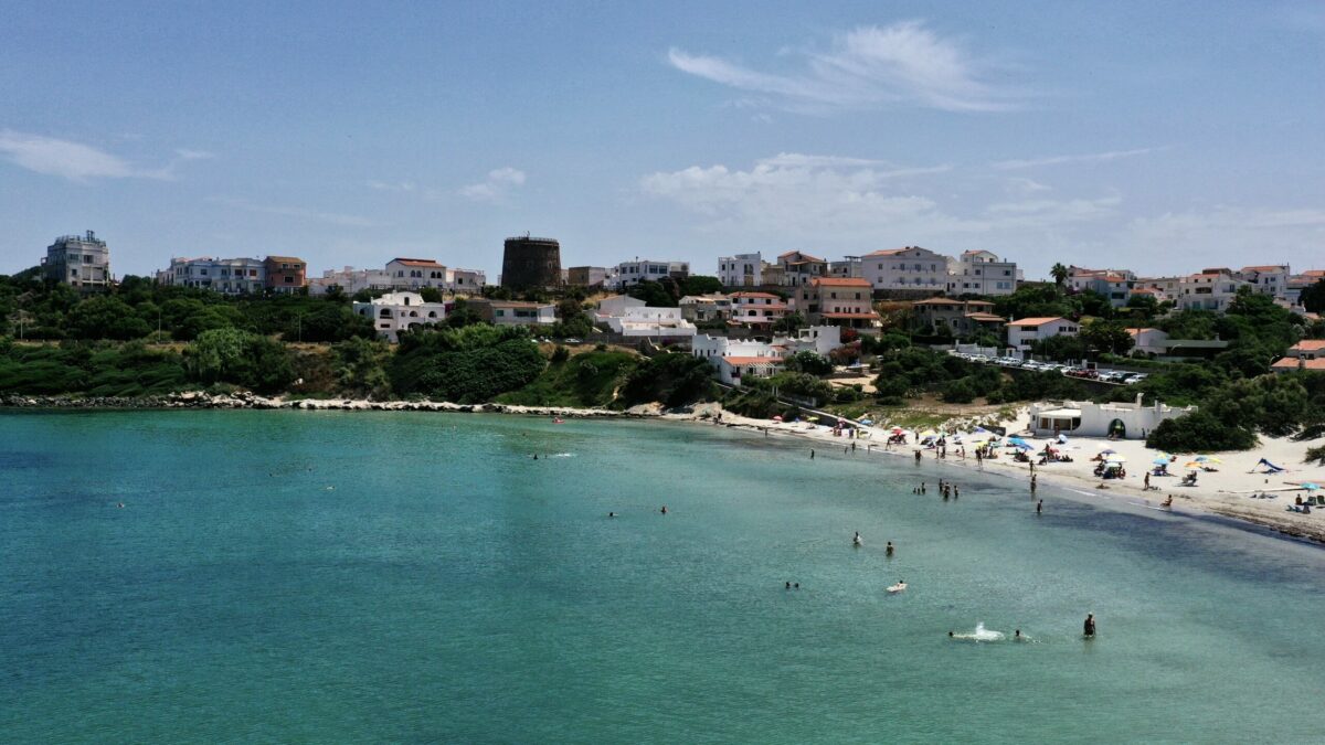 Spiaggia Sottotorre a Caladetta nel Sud Ovest della Sardegna